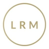 Logo for LRM Goods - an Italian leather accessories brand