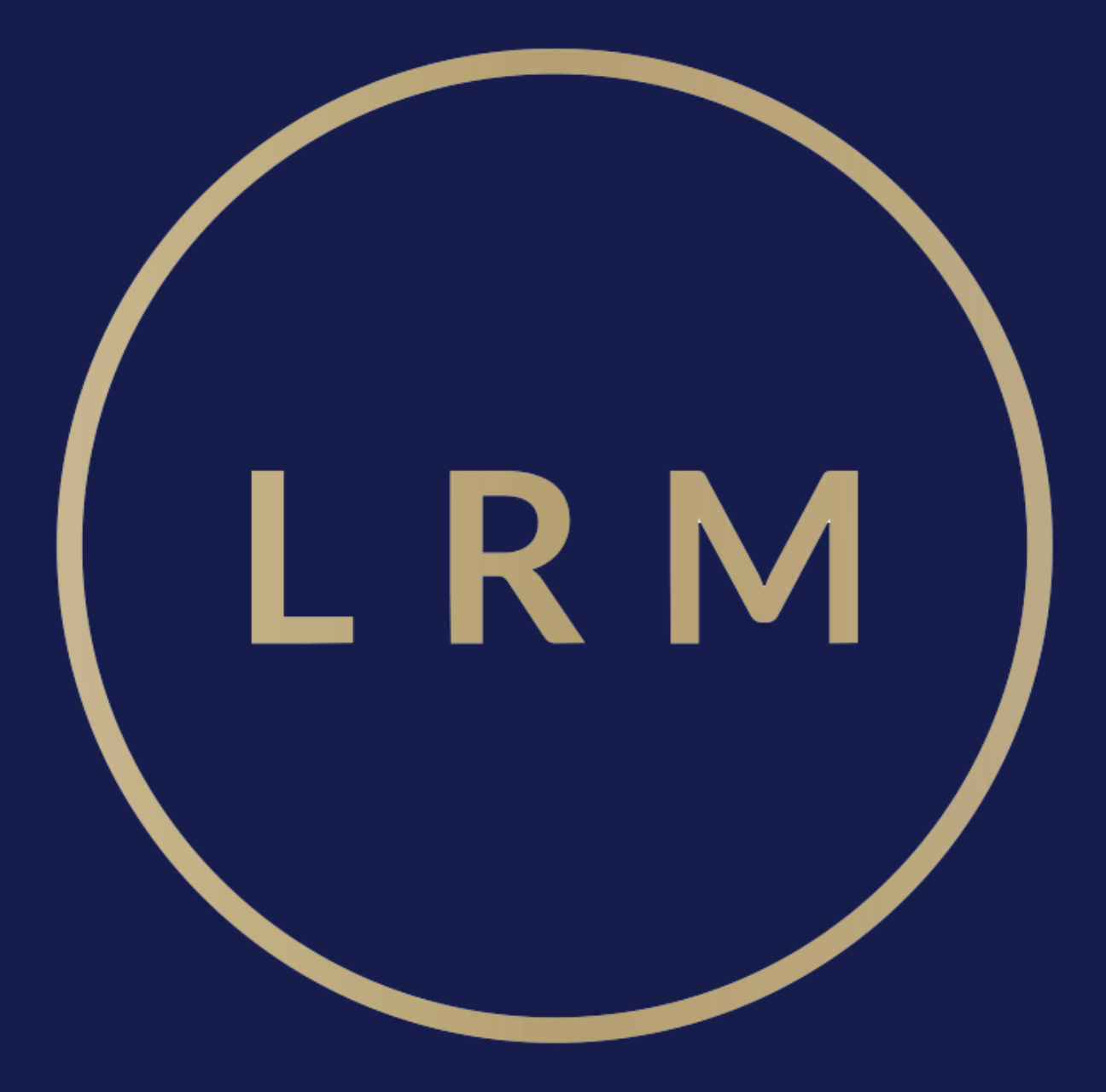 Luxury Leather goods and handbags brand LRM Goods logo